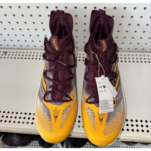 Adidas AdiZero Afterburner Arizona State Mens Metal Baseball Cleats Size 13 - Picture 4 of 9